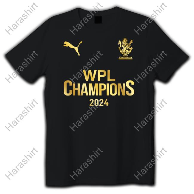 WPL Champions 2024 T Shirt
