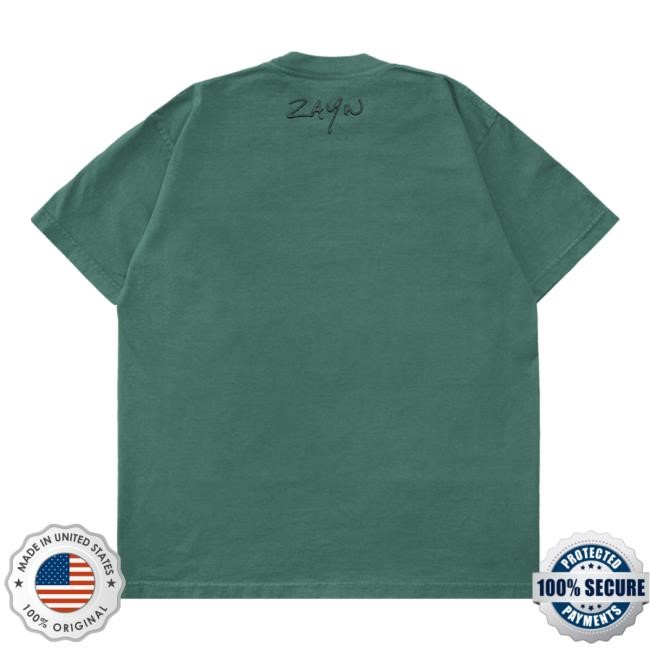 Zayn Official Merch Store | Zayn Embroidered Short Sleeve TShirt | Inzayn Clothing Shop Apparel