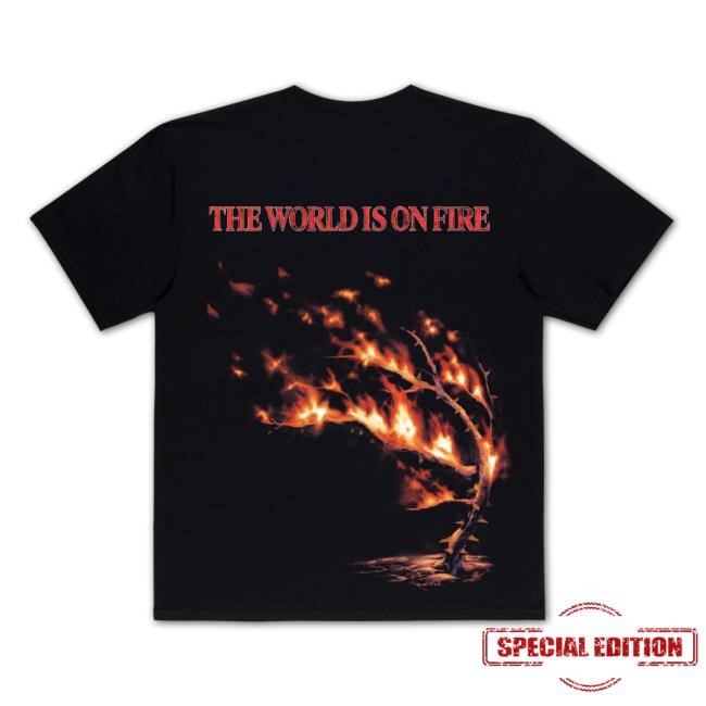 World On Fire S/S Tee Big Sean | Official Store