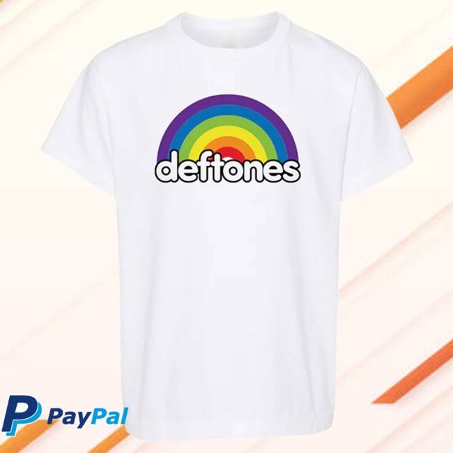 Youth Rainbow Logo Shirt Deftones