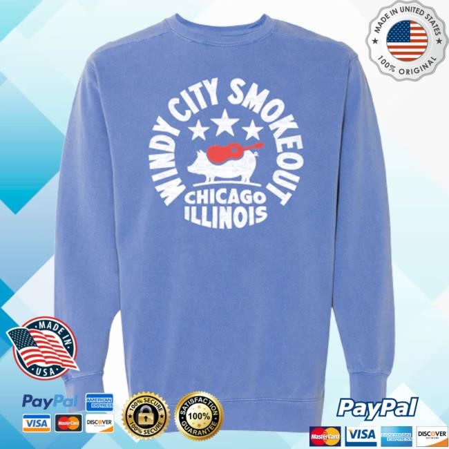 Windy City Smokeout Blue Sweatshirts